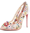 CHRISTIAN LOUBOUTIN CONSTELLA EMBELLISHED MESH PUMP,1191172