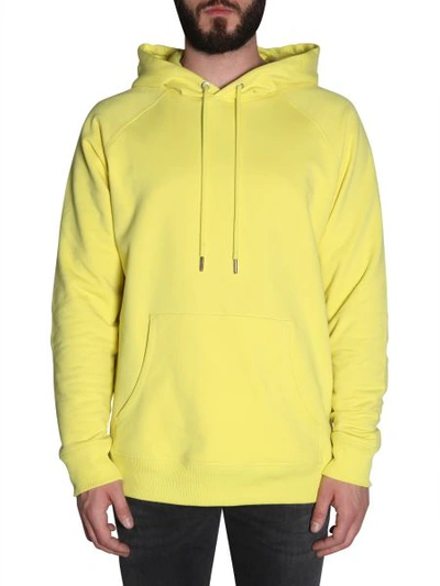 Diesel "s-gim-hood-a" Sweatshirt In Yellow