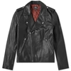 APC A.P.C. Perfecto Uno Leather Biker Jacket,PXBJL-H02517-LZZ6