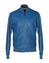 Bikkembergs Jackets In Blue