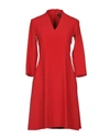 Antonelli Short Dress In Red