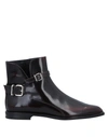 Tod's Ankle Boots In Deep Purple
