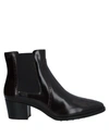 Tod's Ankle Boots In Red