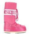 Moon Boot Icon Shell And Faux Leather Snow Boots In Purple