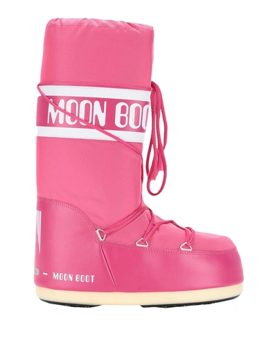 MOON BOOT MOON BOOT MOON BOOT NYLON WOMAN BOOT MAUVE SIZE 4.5-7 TEXTILE FIBERS,11557838SO 9