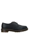 Dr. Martens' Unisex 1461 Quad Polished Smooth Shoes In Black