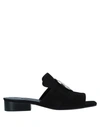 Dorateymur 25mm Harput Suede Slide Sandals In Black