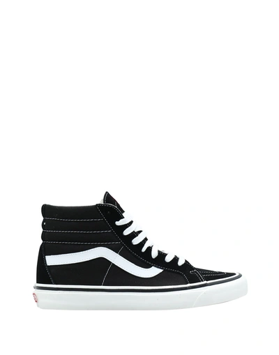 VANS VANS UA SK8-HI 38 DX ANAHEIM FACTORY MAN SNEAKERS BLACK SIZE 9 SOFT LEATHER, TEXTILE FIBERS,11577254RL 9