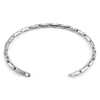 ANCHOR & CREW MIZZEN SAIL SILVER CHAIN BANGLE