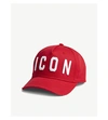 Dsquared2 Be Icon Baseball Cap In Red