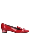RAYNE RAYNE WOMAN LOAFERS RED SIZE 6 SOFT LEATHER,11456453LR 3