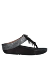 Fitflop Flip Flops In Grey