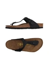 Birkenstock Gizeh Slides In Black
