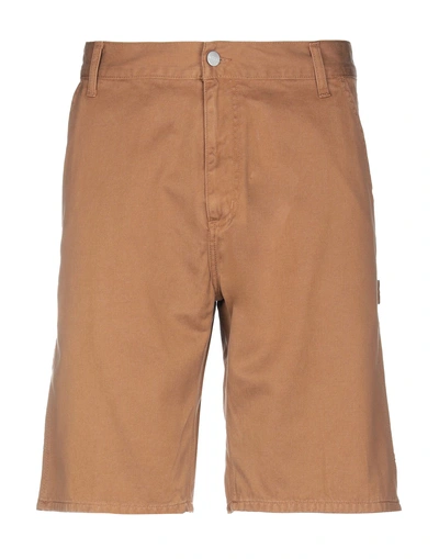 Carhartt Shorts & Bermuda Shorts In Brown