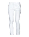 DONDUP DONDUP WOMAN PANTS WHITE SIZE 30 COTTON, ELASTANE,13087719RC 3