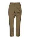 Dondup Casual Pants In Military Green