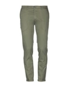 Re-hash Re_hash Man Pants Military Green Size 30 Cotton, Lyocell, Elastane In Green