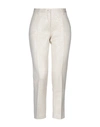 BRIAN DALES BRIAN DALES WOMAN PANTS BEIGE SIZE 10 COTTON, POLYESTER,13232165QI 2