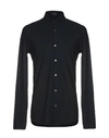 Drumohr Man Shirt Midnight Blue Size Xs Cotton