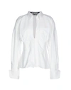 JACQUEMUS Solid color shirts & blouses,38779056MH 4