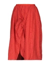 Brian Dales 3/4 Length Skirts In Red