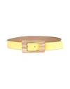 Marni Belts In Yellow