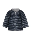 Herno Down Jacket In Dark Blue