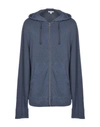 James Perse Sweatshirts In Slate Blue