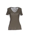 James Perse T-shirt In Military Green