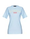 Dsquared2 T-shirts In Sky Blue