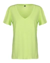 Armani Jeans T-shirts In Green