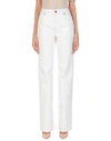 Calvin Klein 205w39nyc Denim Pants In Light Grey