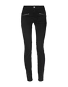 Joie Park Mid-rise Zippered Skinny Pants In Black