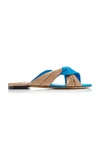 JIMMY CHOO LELA SATIN SLIDES,689875