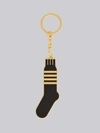 THOM BROWNE THOM BROWNE 4-BAR ENAMEL SOCK KEYRING,MZK044A0176313009289