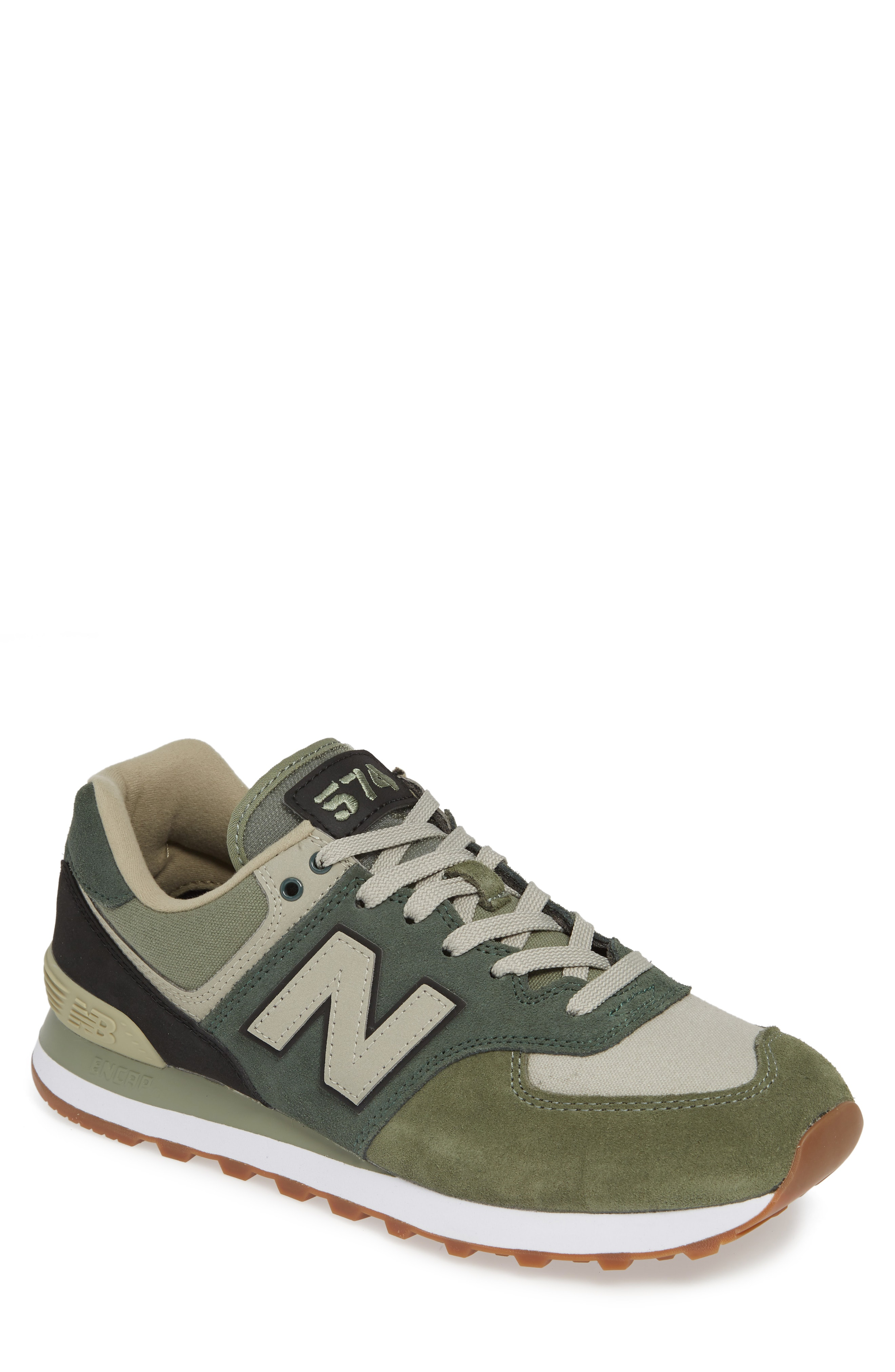 men's new balance 574 military patch