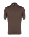 Drumohr Sweaters In Brown