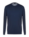 DRUMOHR DRUMOHR MAN SWEATER MIDNIGHT BLUE SIZE 48 COTTON,39905469DM 3