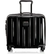 TUMI V3 COMPACT CARRY-ON SPINNER BRIEFCASE - BLACK,0228004D