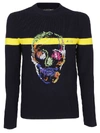 ALEXANDER MCQUEEN SKULL jumper,10805549