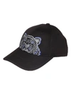 KENZO EMBROIDERED TIGER CAP,10806017