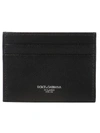 DOLCE & GABBANA CLASSIC LOGO CARD HOLDER,10805774