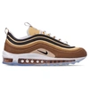 NIKE MEN'S AIR MAX 97 CASUAL SHOES, BROWN - SIZE 8.0,2427655