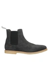 Common Projects Boots In Lead