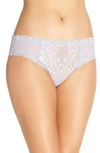 Natori Feathers Hipster Briefs In Purple Rose