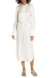 VINCE SILK SHIRTDRESS,V569051056