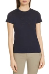 Atm Anthony Thomas Melillo Schoolboy Cotton Crewneck Tee In Midnight