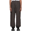 Y/PROJECT Y/PROJECT BROWN TAILORED PYJAMA PANTS