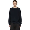 DRIES VAN NOTEN DRIES VAN NOTEN NAVY NAMUR SWEATER