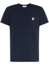 Maison Kitsuné T-shirt With Pocket And Baby Fox Patch In Multi-colored